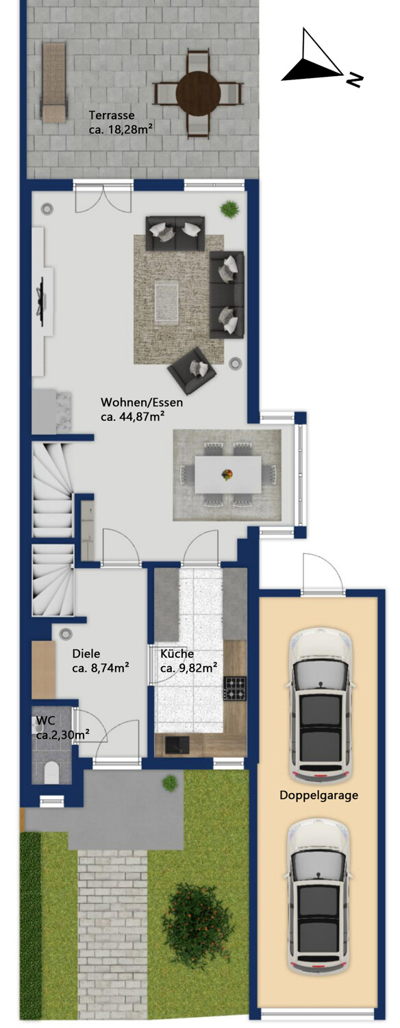 Grundriss Erdgeschoss