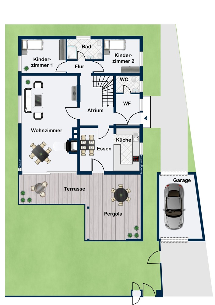 Grundriss Erdgeschoss