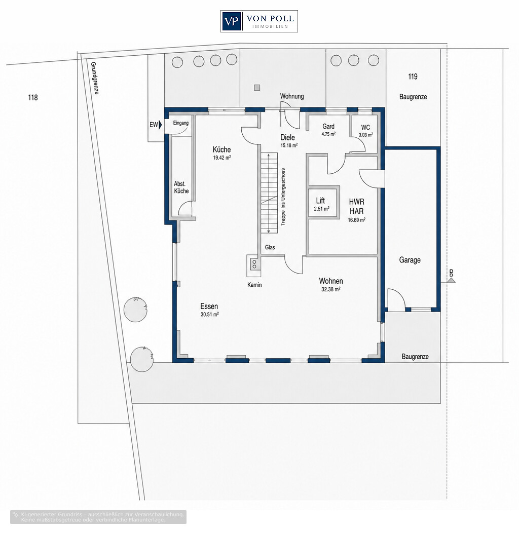 Grundriss EG