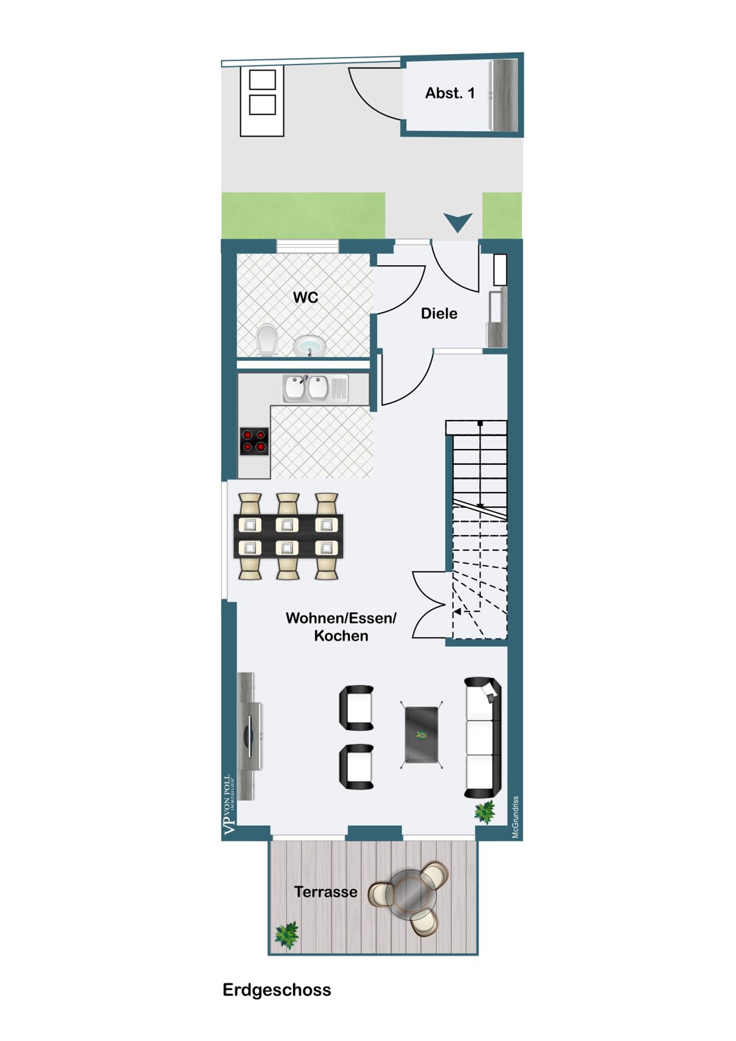 Grundriss Erdgeschoss