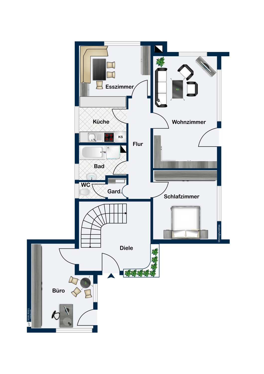 Grundriss EG