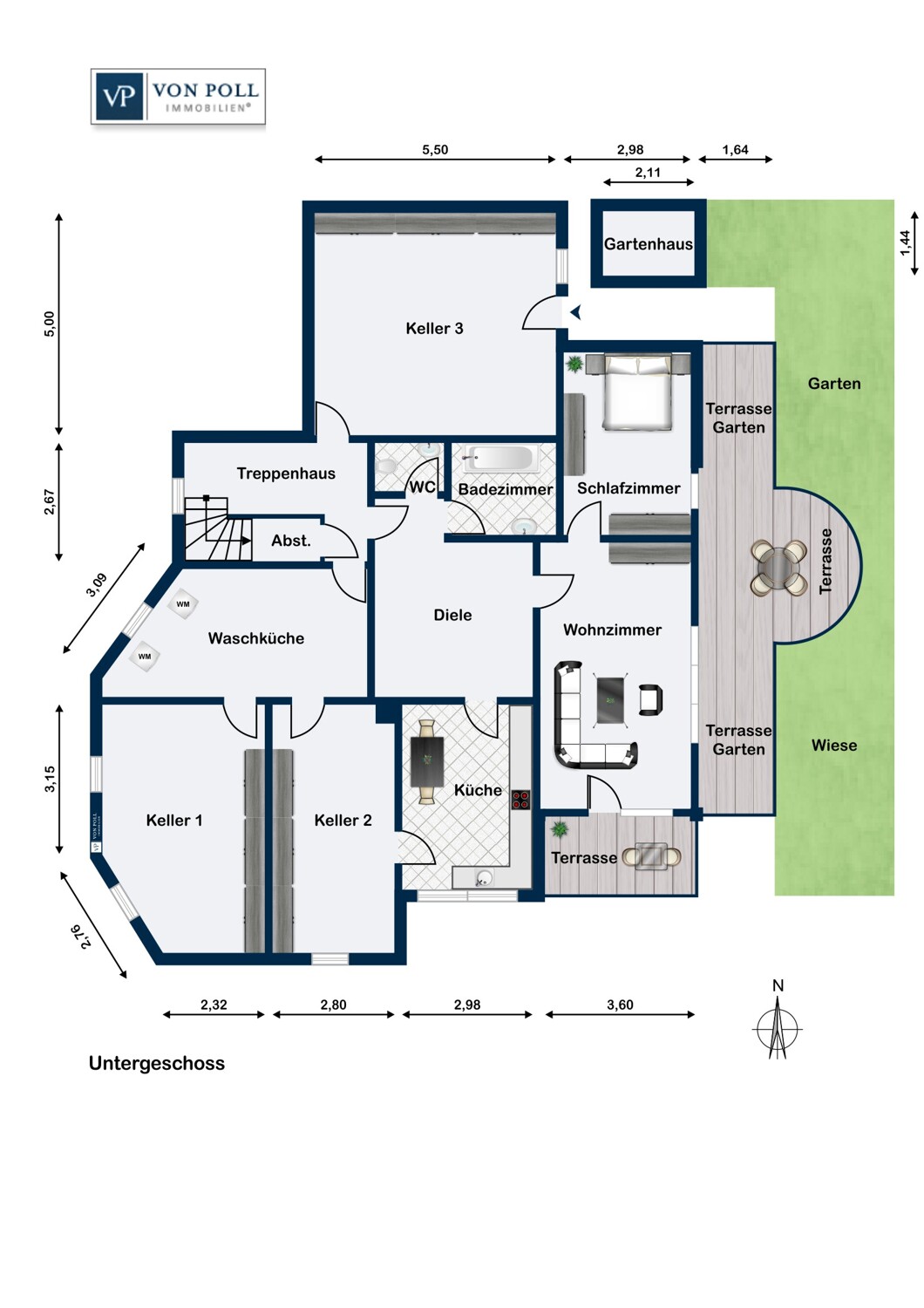 Grundriss - Untergeschoss