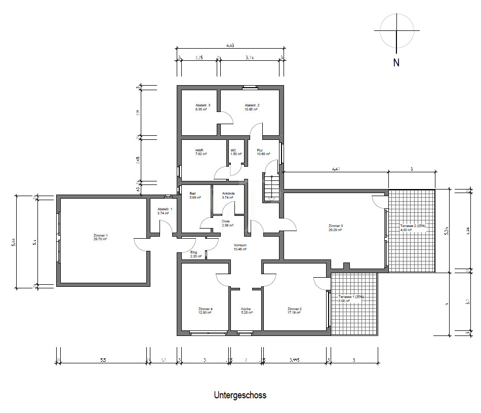 Grundriss UG