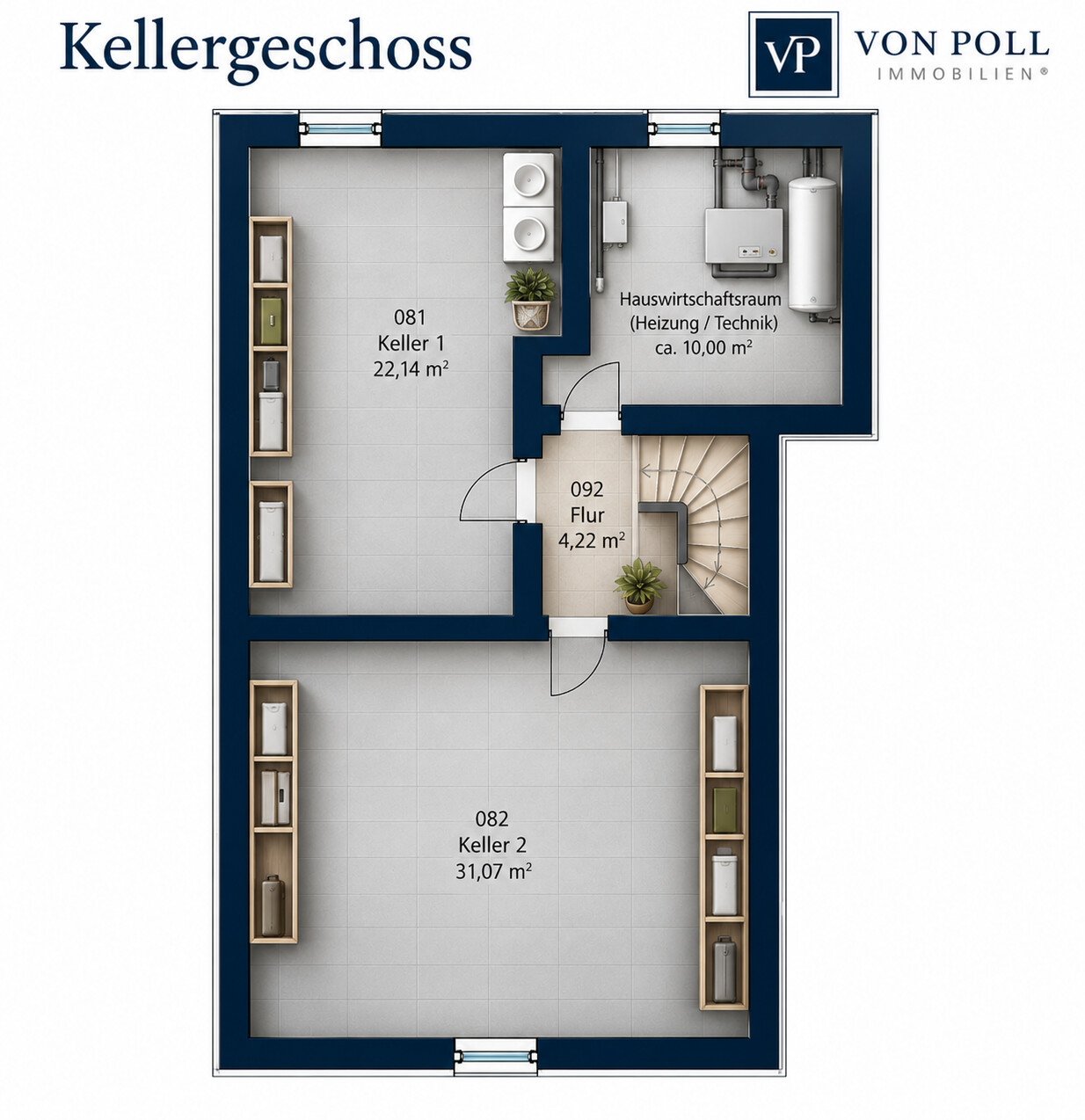 Grundriss Keller