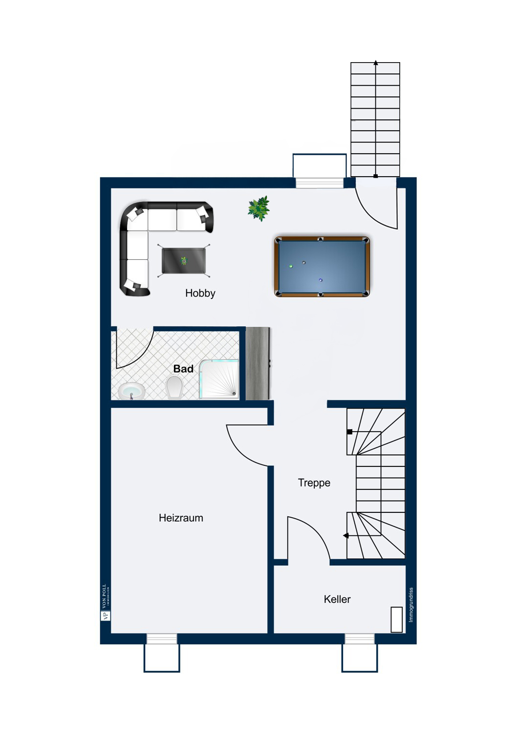 Grundriss - UG