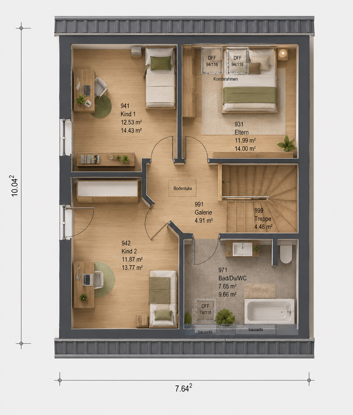 Grundriss Dachgeschoss Double 10 (2)