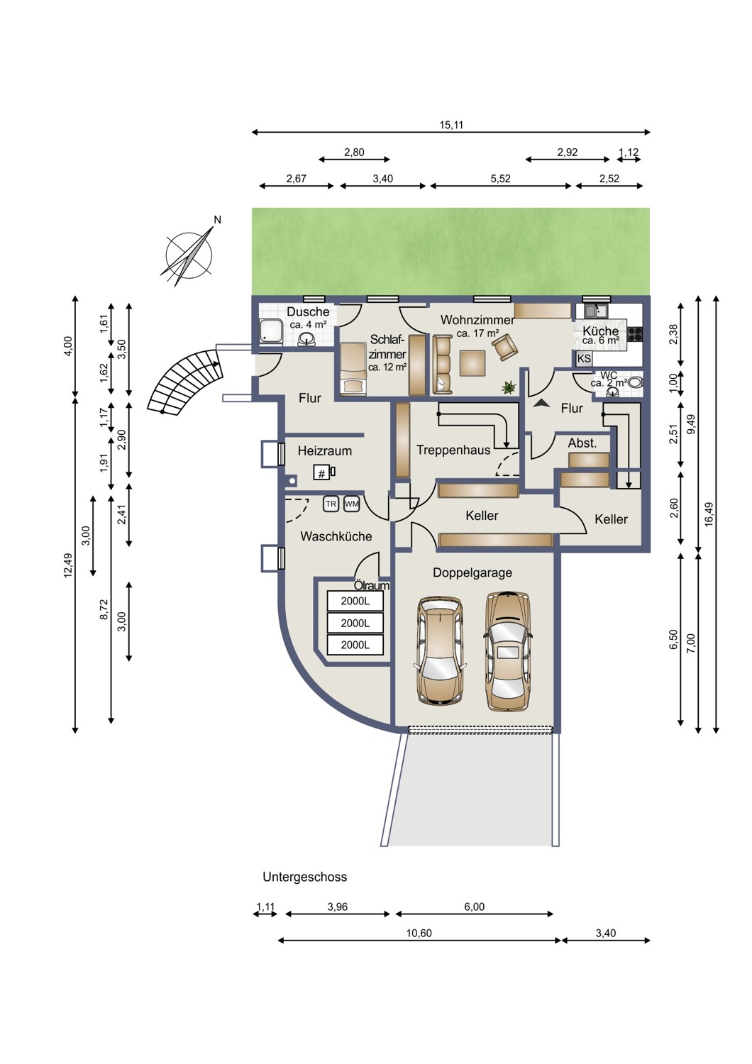 Grundriss UG