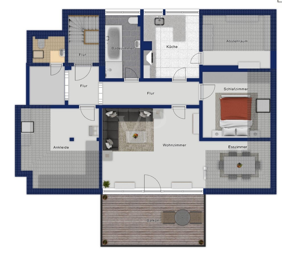 Grundriss DG