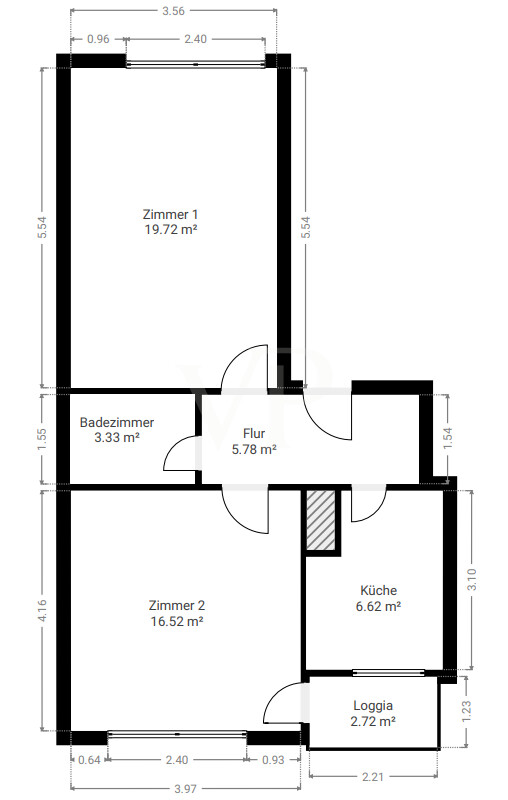 Grundriss Armgartstraße 26