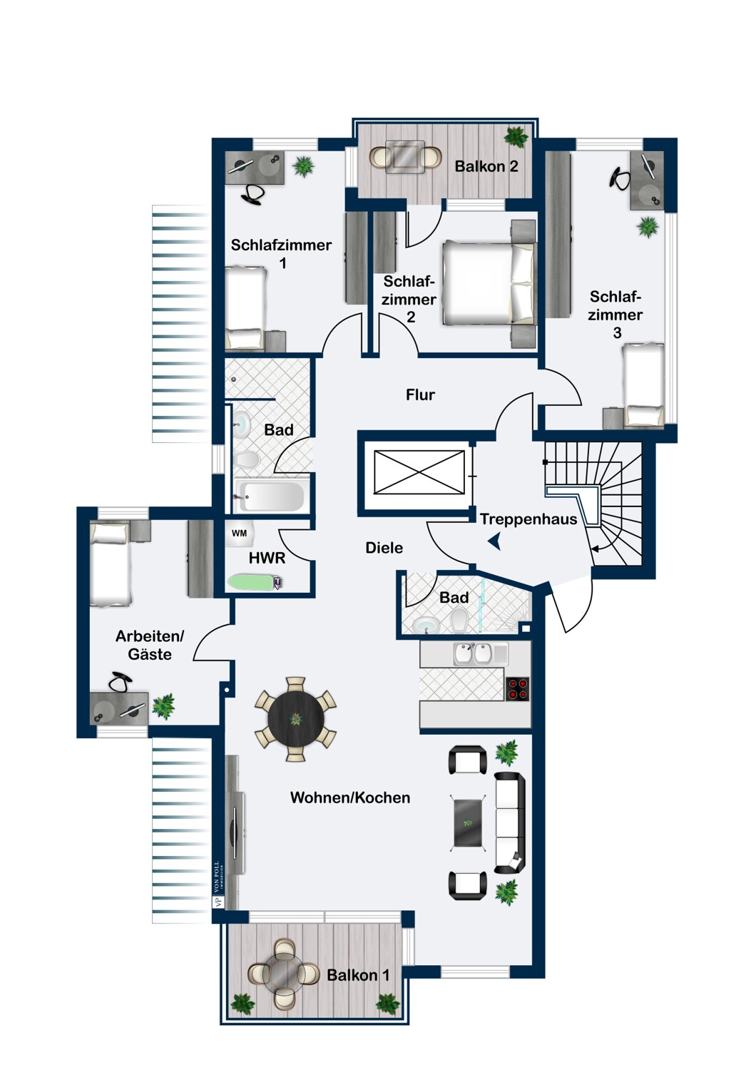 Grundriss 5. OG
