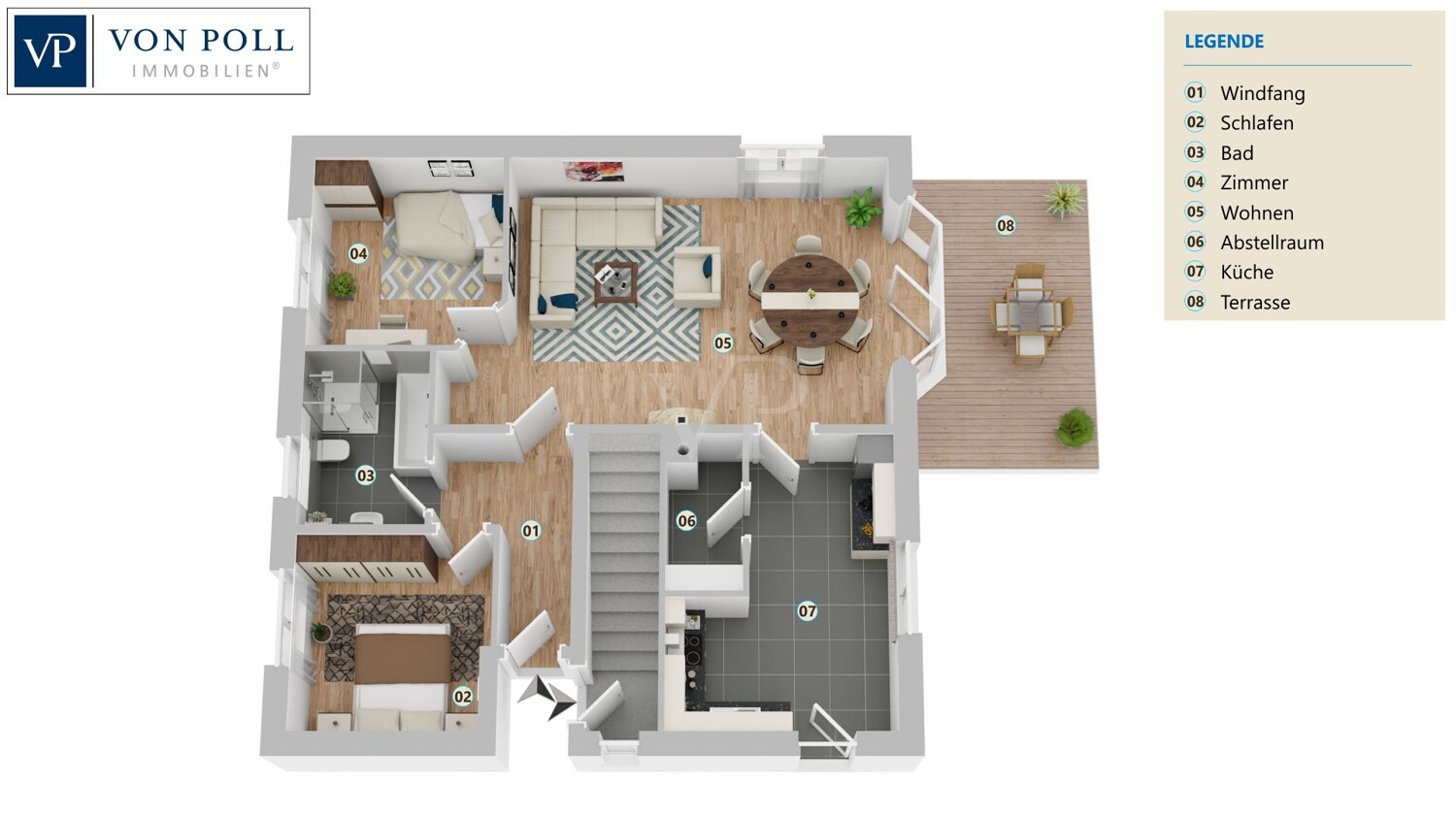 Grundriss WE1