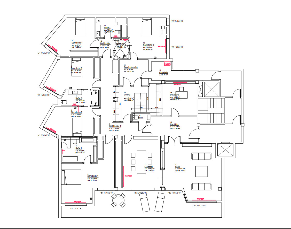 Apartment floor plan