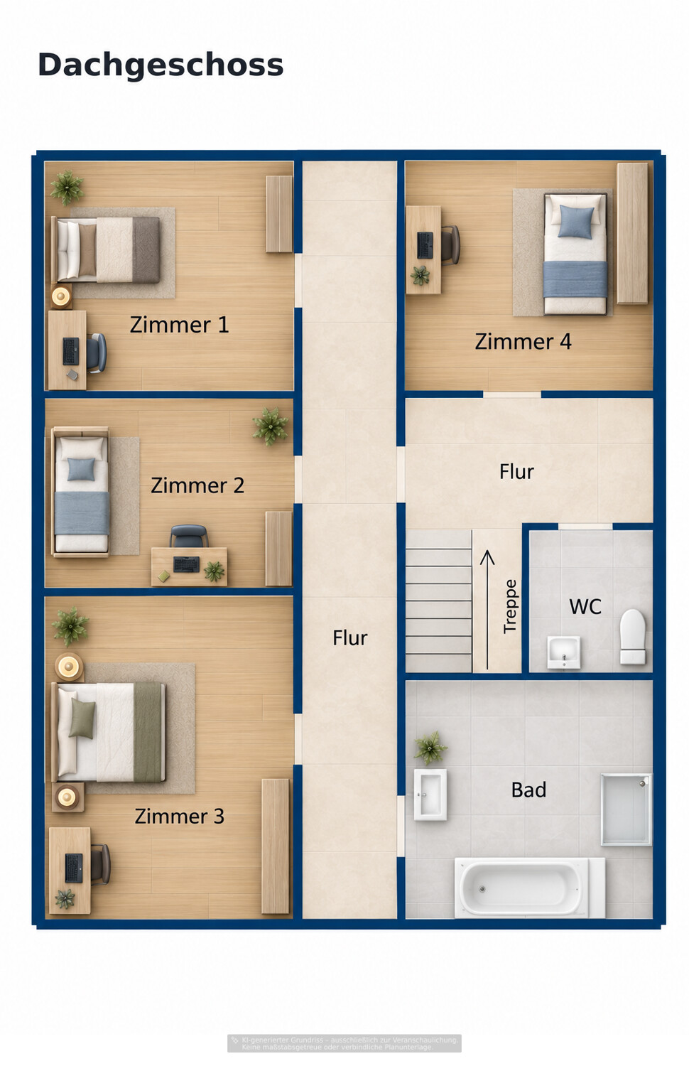 Dachgeschoss schematisch
