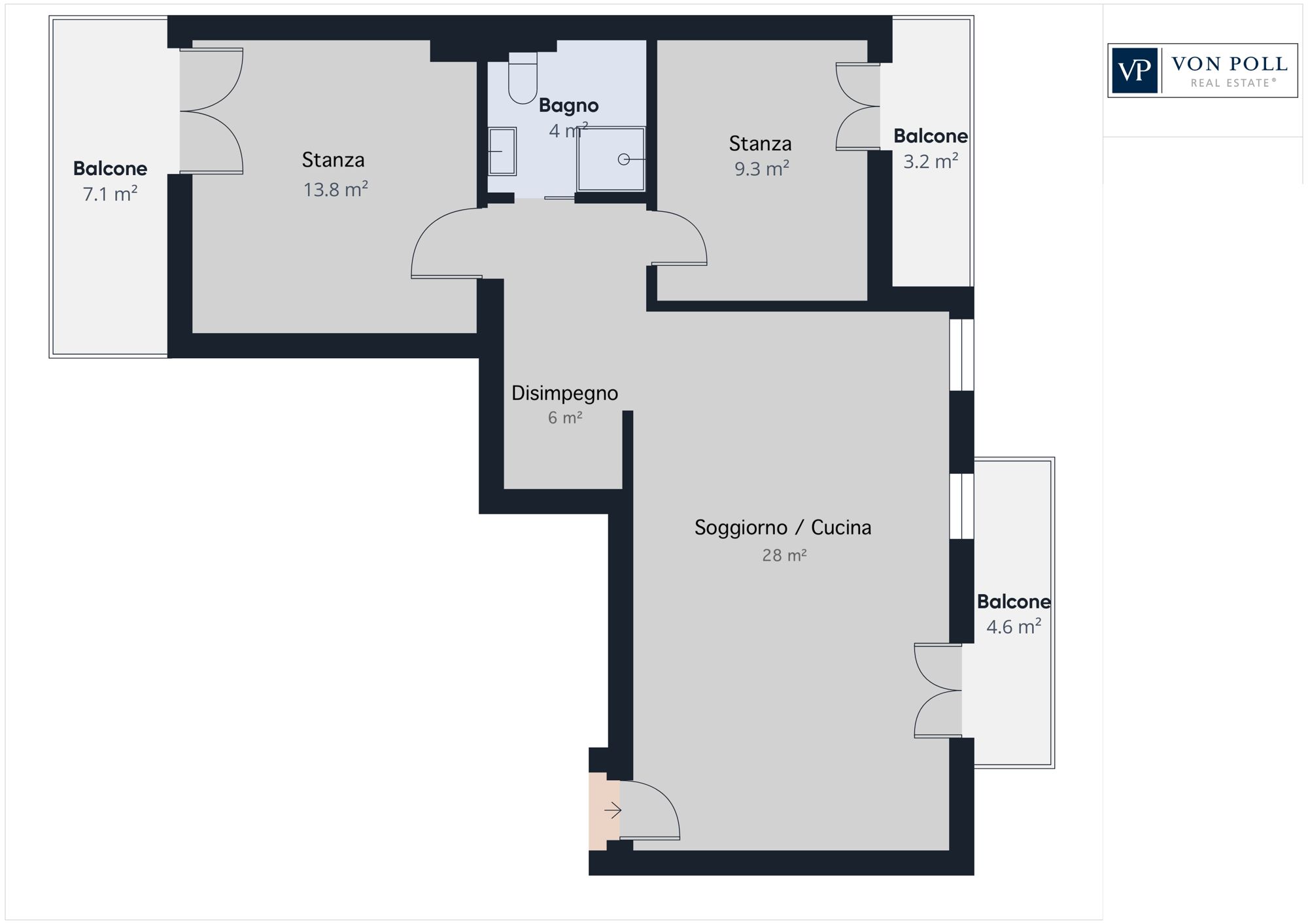 Penthouse mit Aussicht - Neu renovierte Drei-Zimmer-Wohnung in unmittelbarer Nähe des Grieser Platzes Penthouse mit Aussicht - Neu renovierte Drei-Zimmer-Wohnung in unmittelbarer Nähe des Grieser Platzes