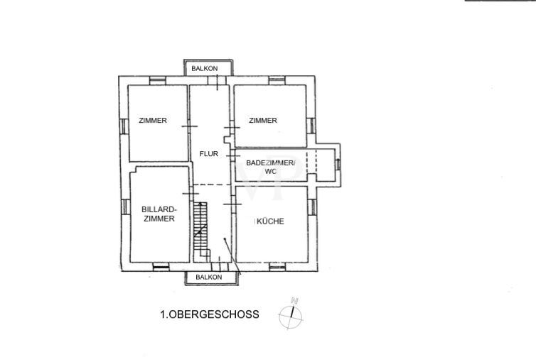 Historische Immobilie mit Charakter und Bergpanorama oberhalb von Bozen