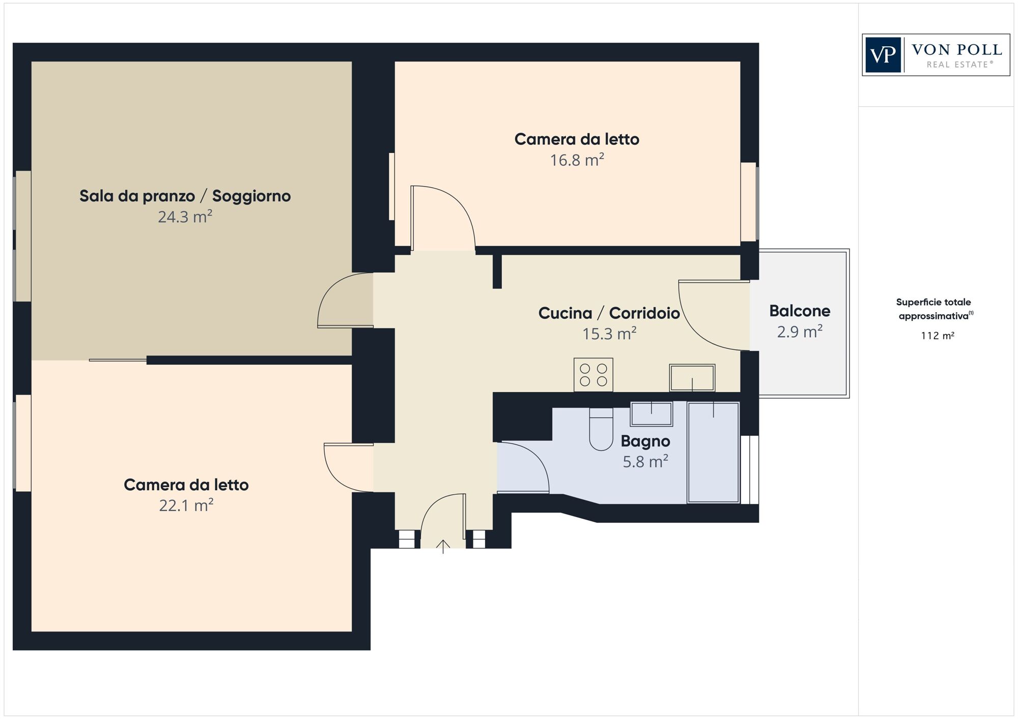 Bozen Zentrum - Renovierte Wohnung in historischem Gebäude mit Garage Bozen Zentrum - Renovierte Wohnung in historischem Gebäude mit Garage