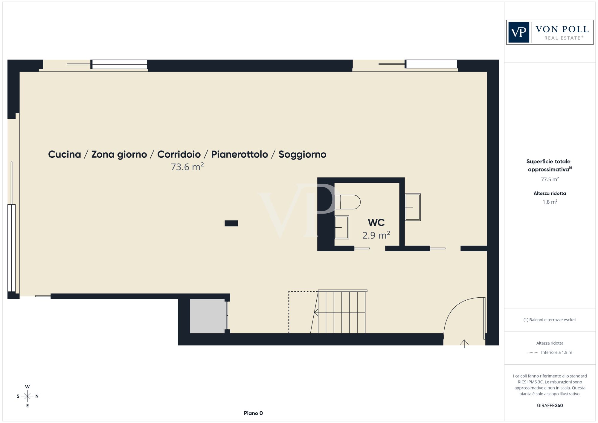 Elegante y moderno chalet adosado en la zona de San Maurizio