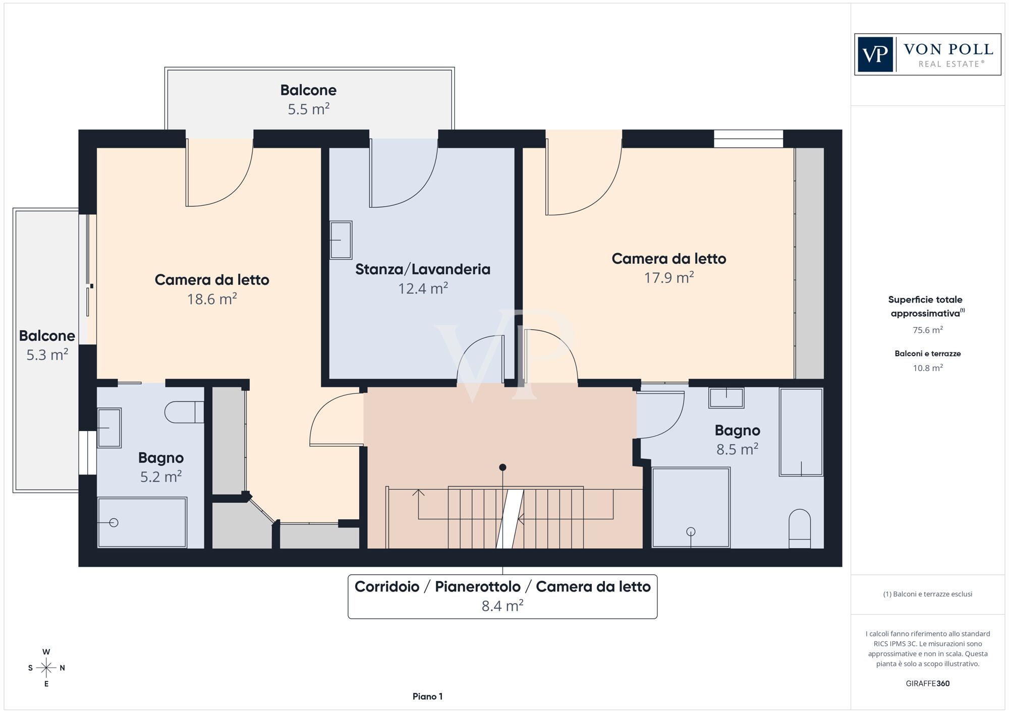 Elegante y moderno chalet adosado en la zona de San Maurizio
