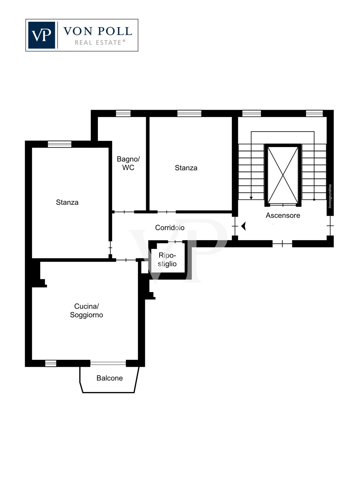 Helle und geräumige Drei-Zimmer-Wohnung