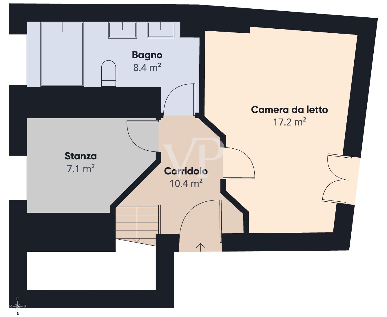Prestigious luxury penthouse with large terrace in the heart of Merano