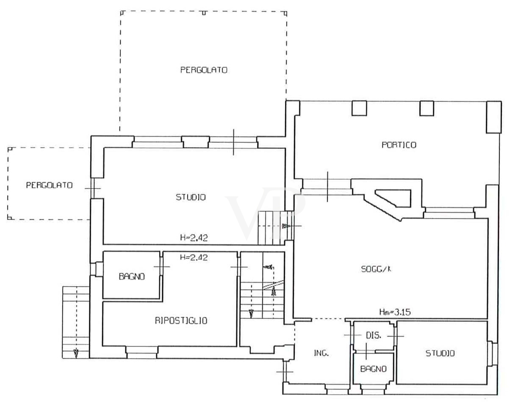 Erdgeschoss : piano terra : ground floor Erdgeschoss : piano terra : ground floor