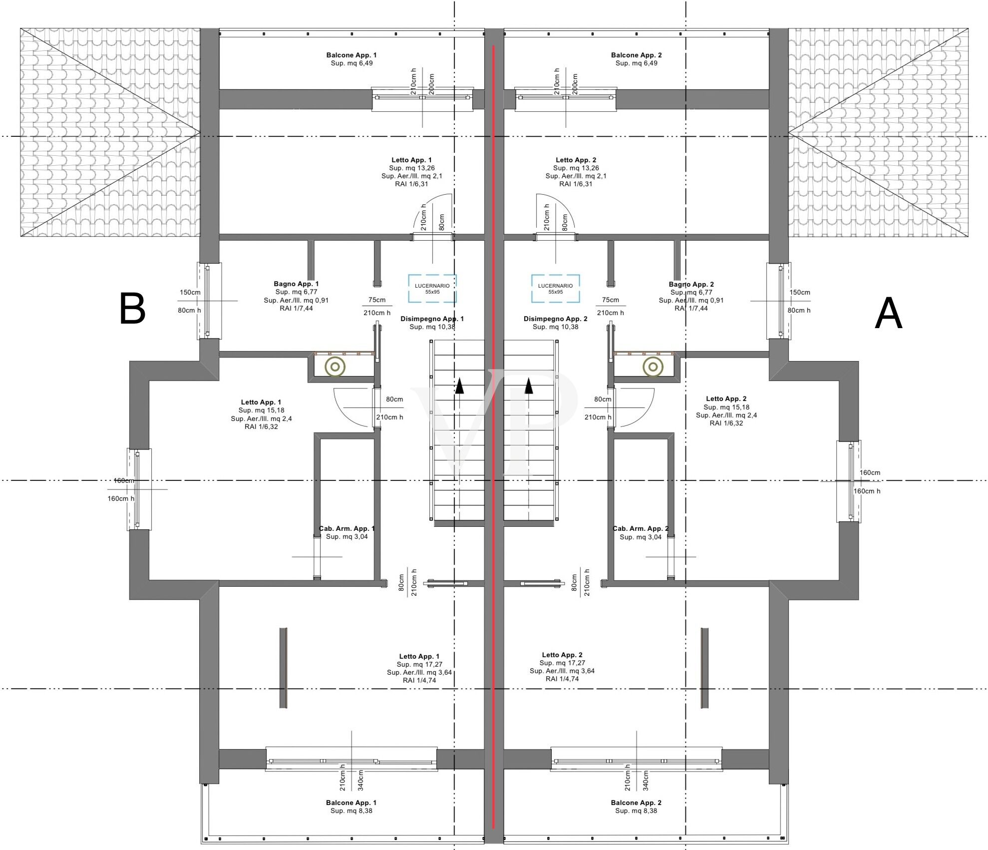 1. Obergeschoss / primo piano
