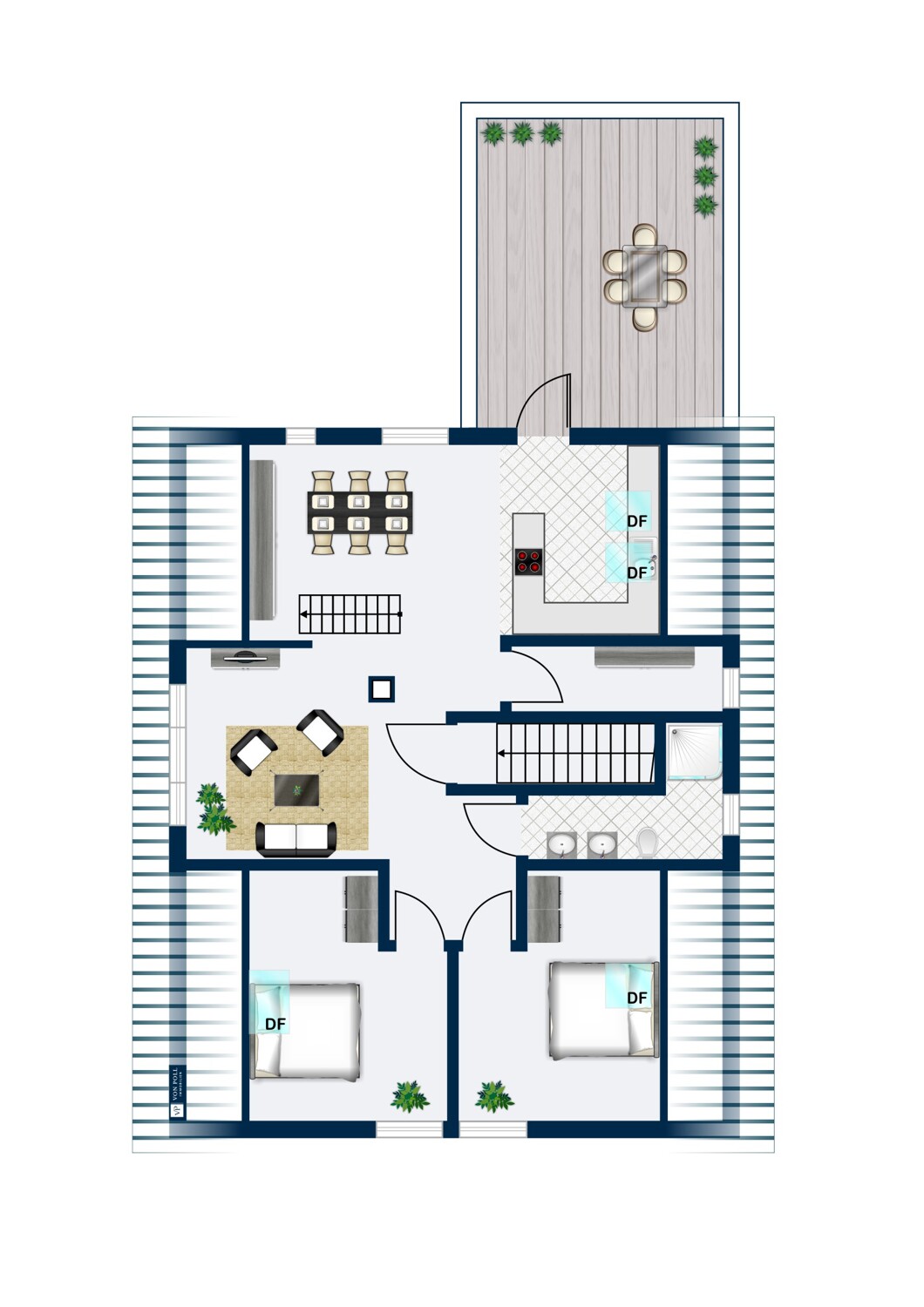 Penthouse im OG