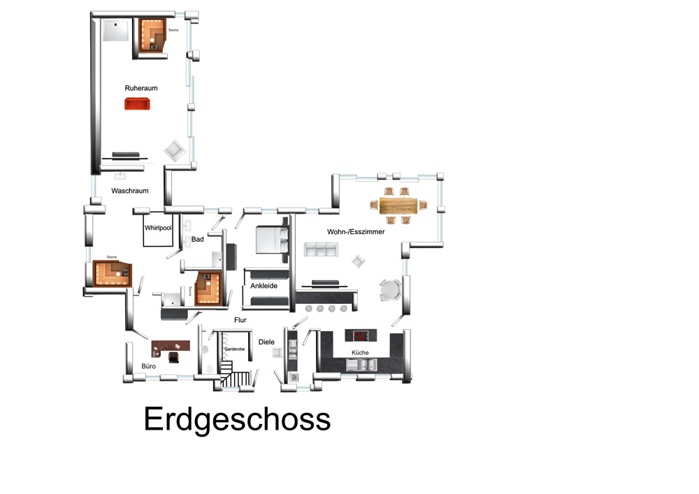 Erdgeschoss Erdgeschoss
