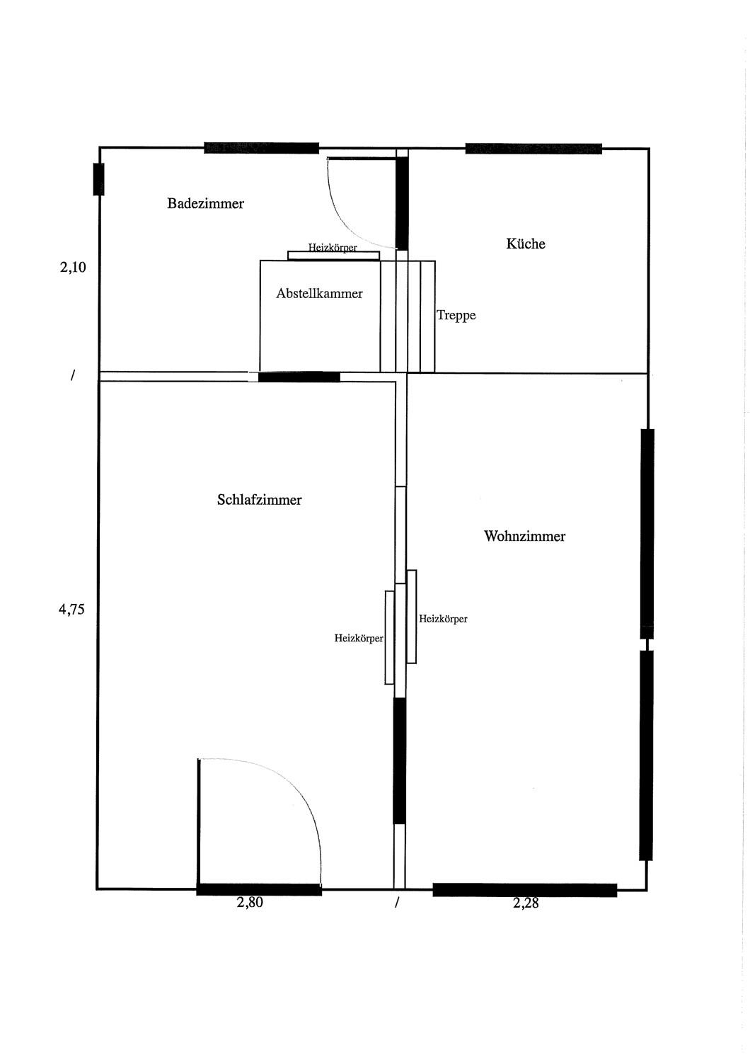 Grundriss Sommerhaus