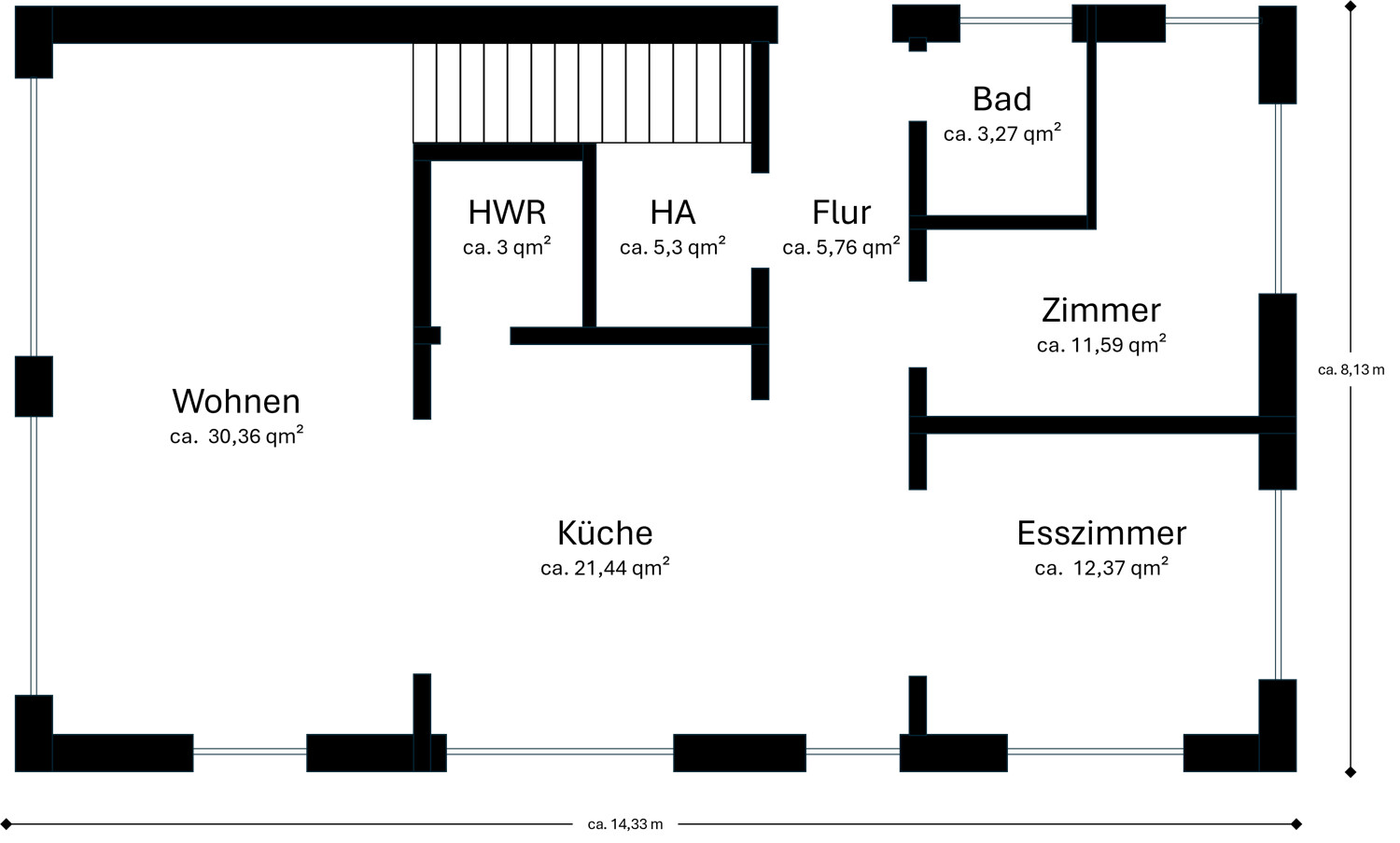 Grundriss Erdgeschoss
