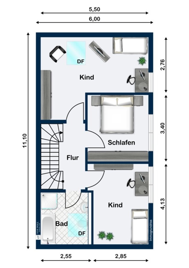 Grundriss DG
