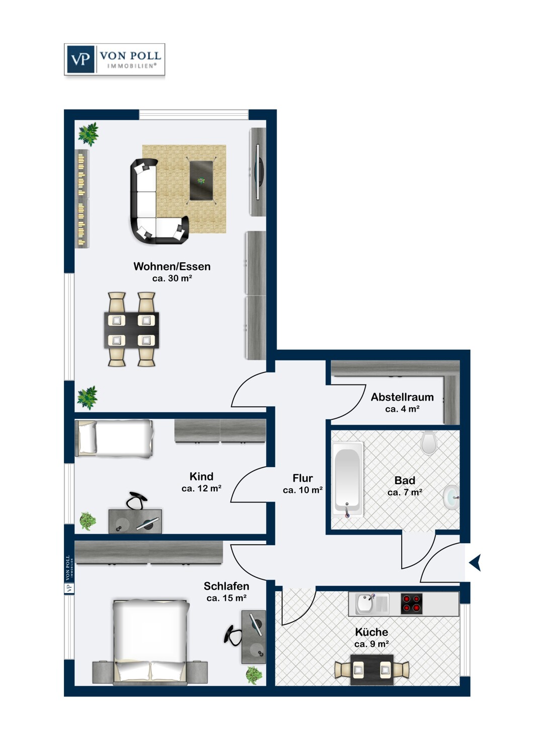 Wohnung #7 - Obergeschoss