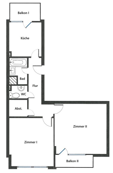 1. Obergeschoss 1. Obergeschoss