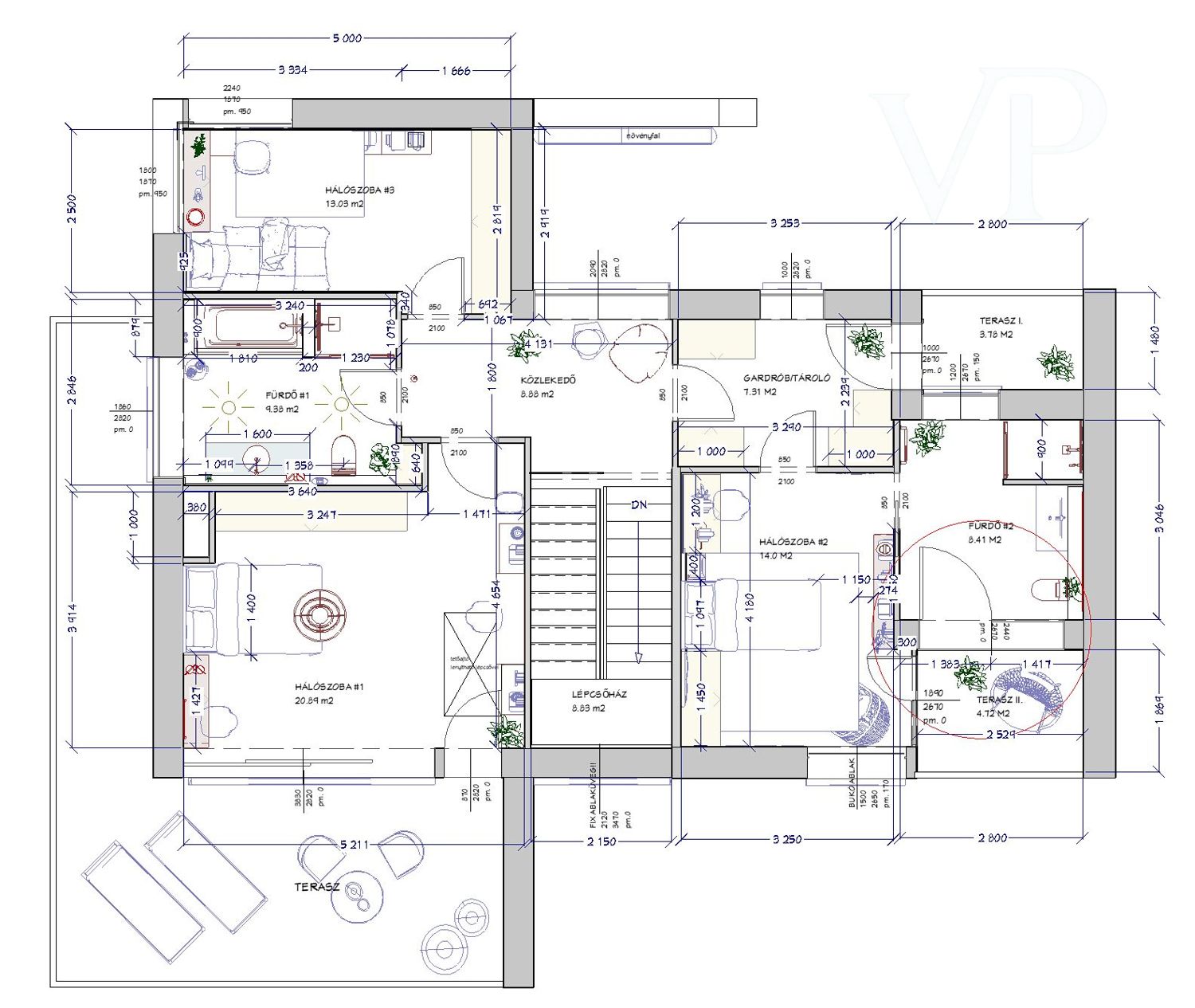 First floor layout