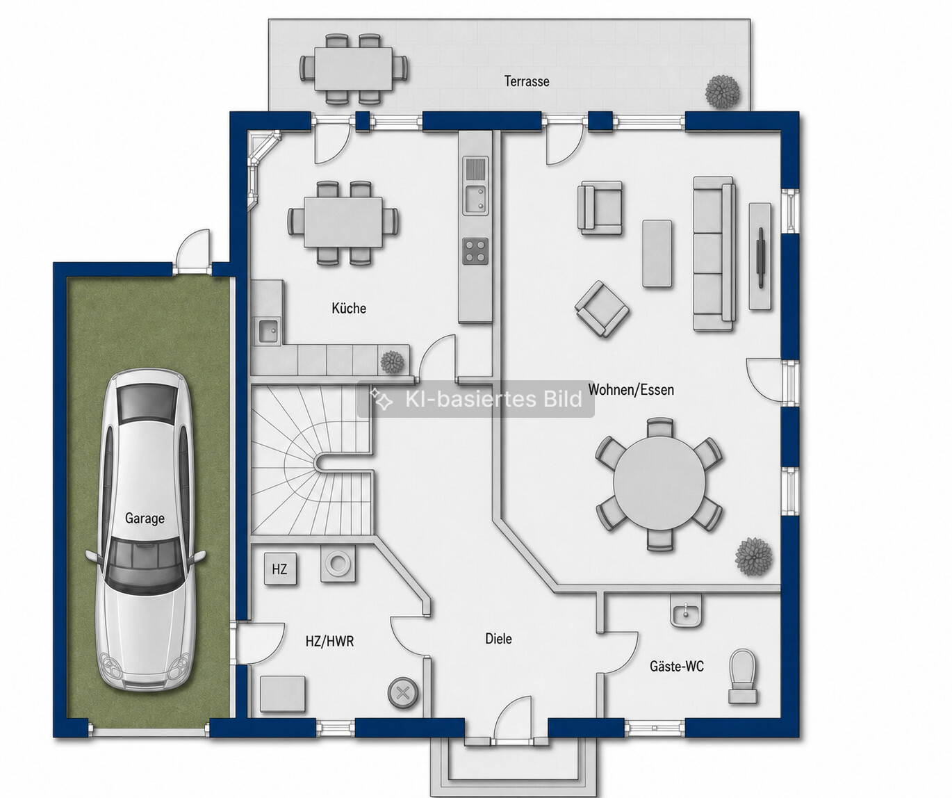 Grundriss Erdgeschoss