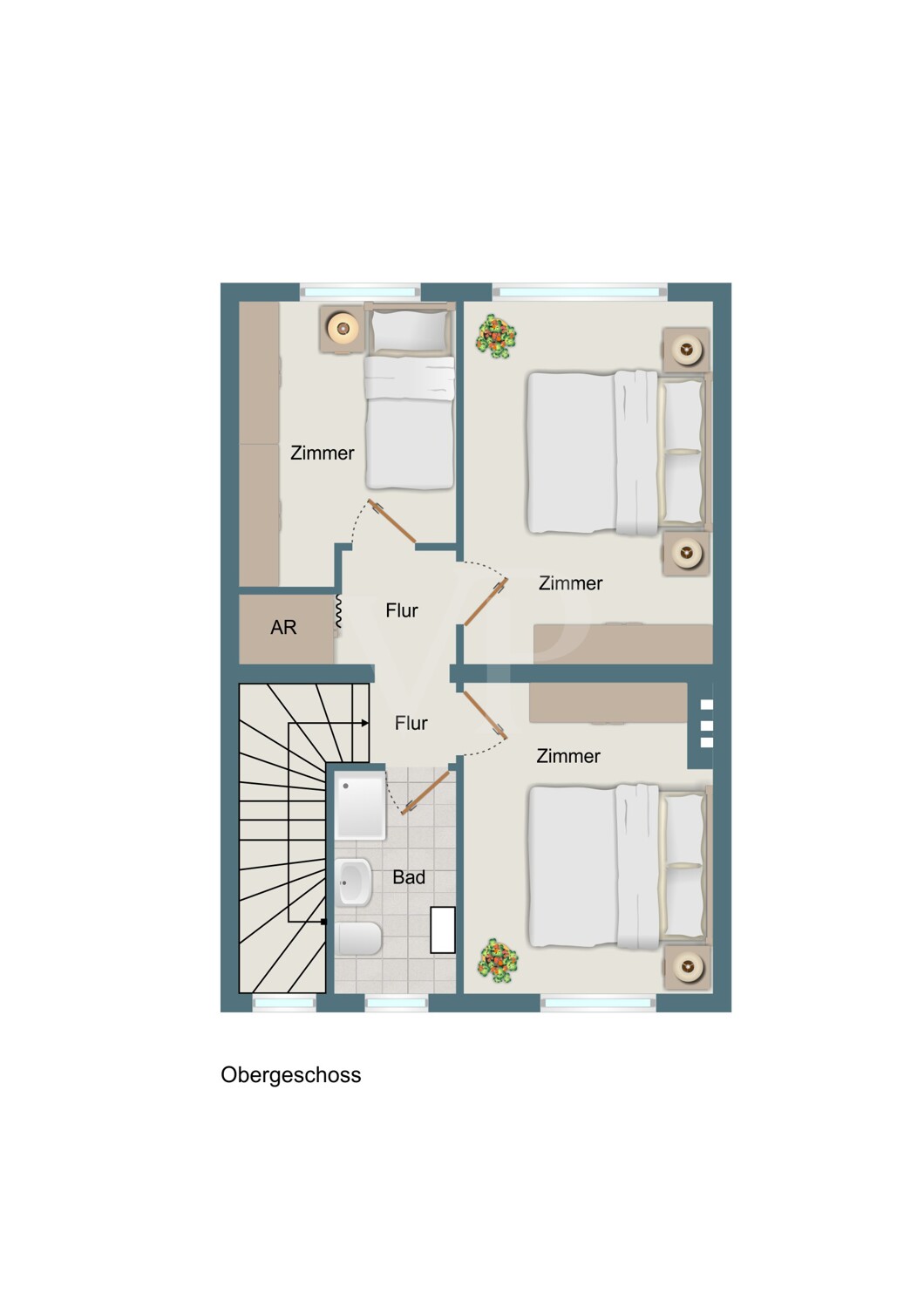 Grundriss Obergeschoss