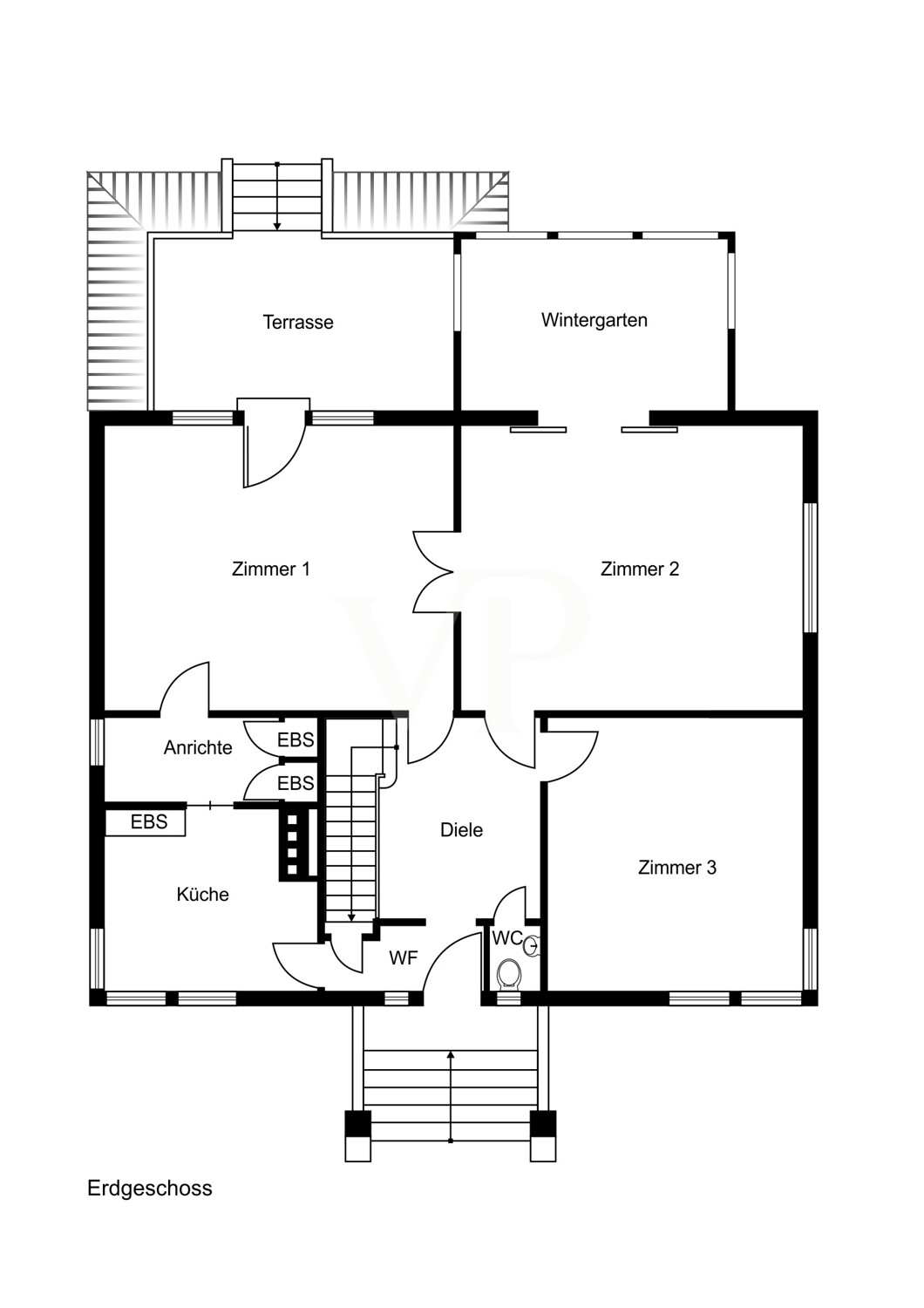 Grundriss Erdgeschoss