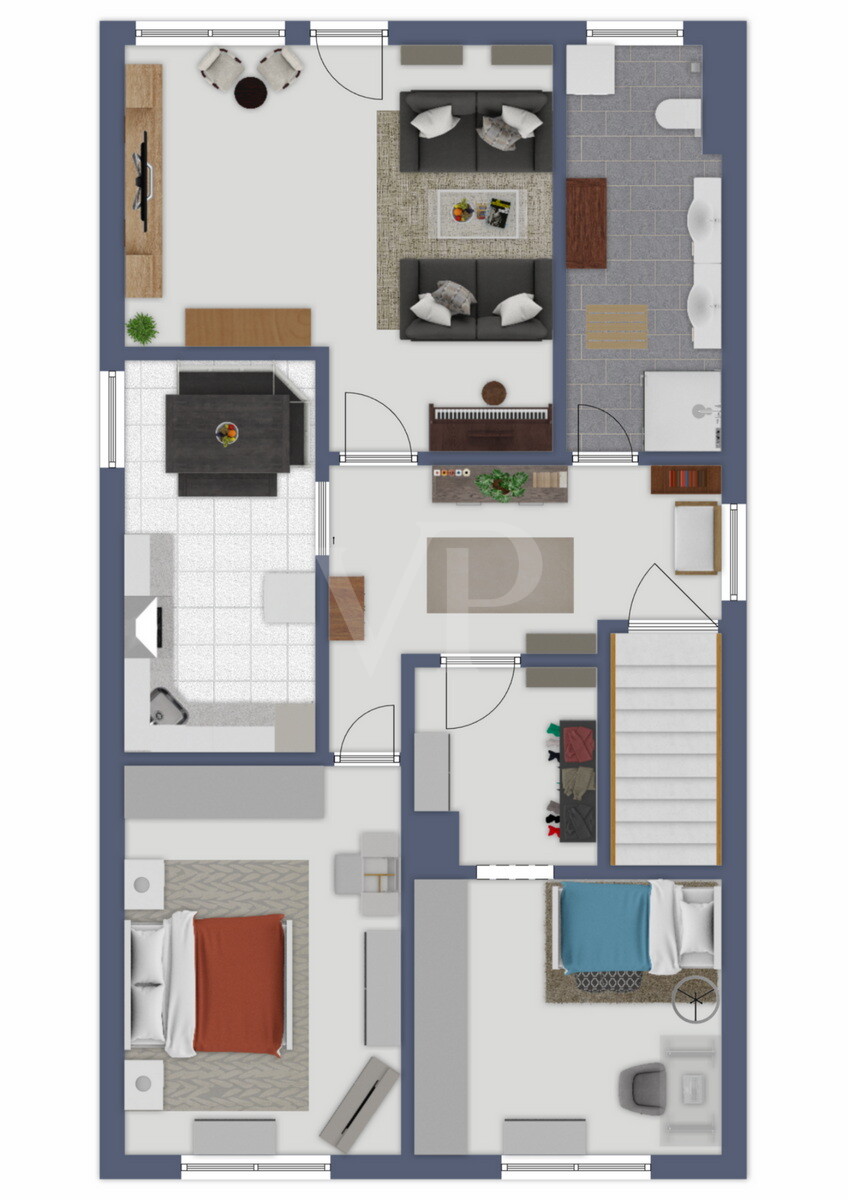 Grundriss Obergeschoss