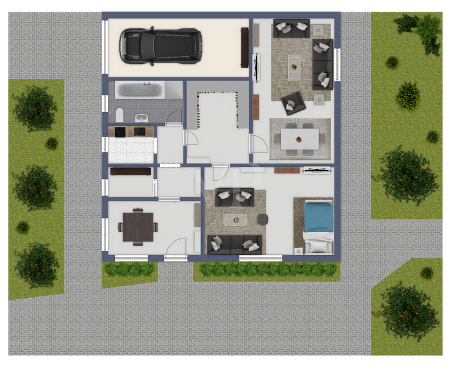 Grundriss Erdgeschoss