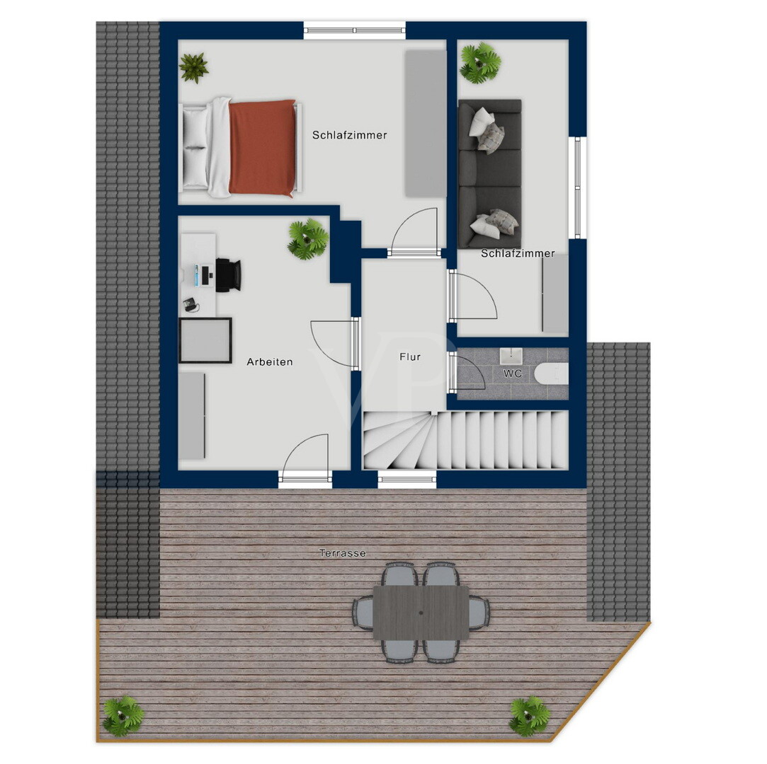 Grundriss Dachgeschoss