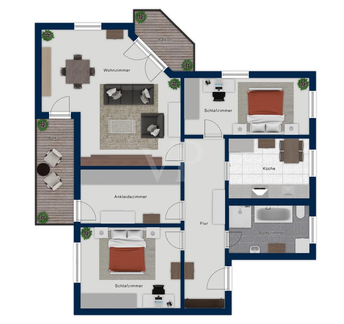 Grundriss Erdgeschoss