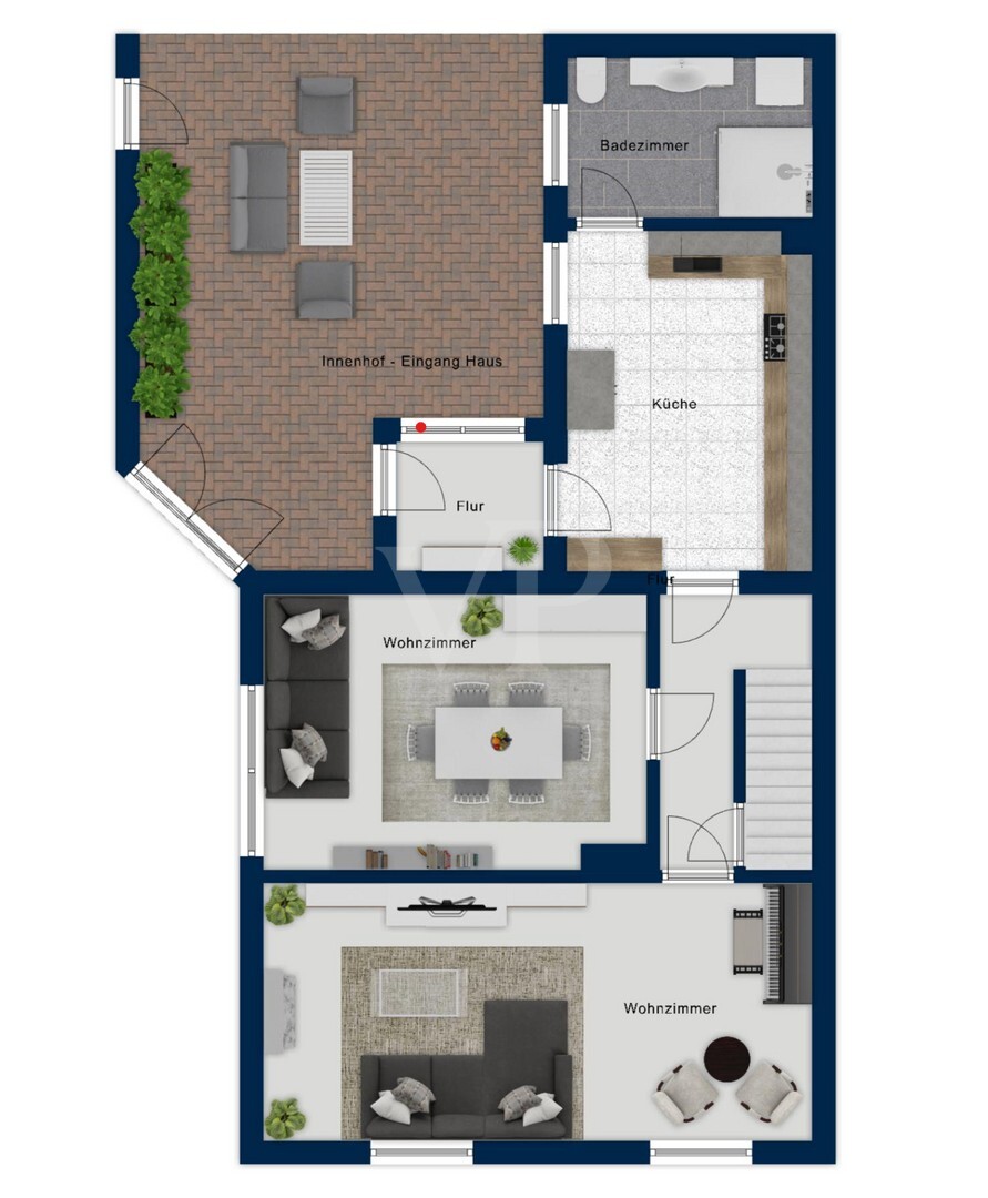 Grundriss Erdgeschoss
