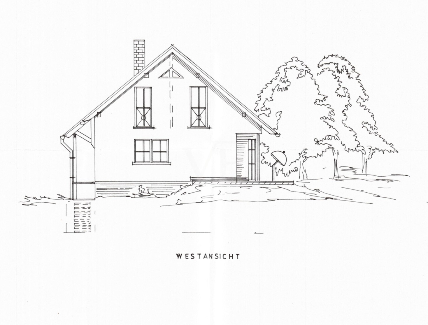 Ansicht Westen Ansicht Westen