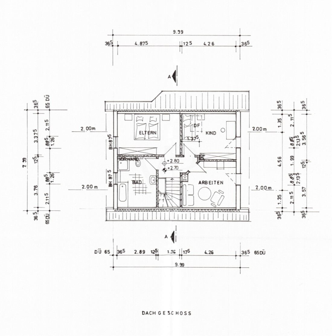 Grundriss DG Grundriss DG