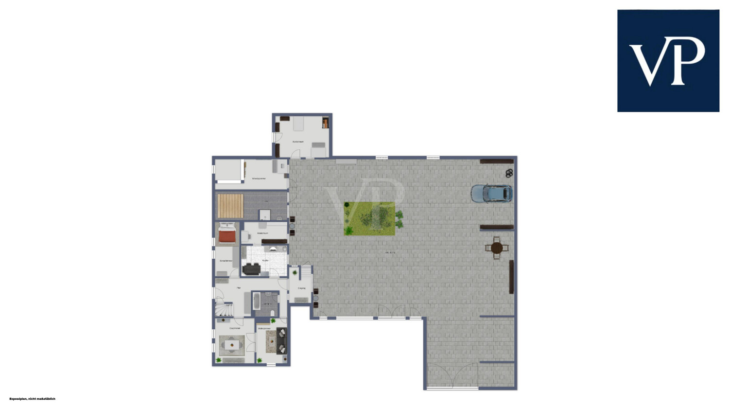 Grundriss Hofanlage