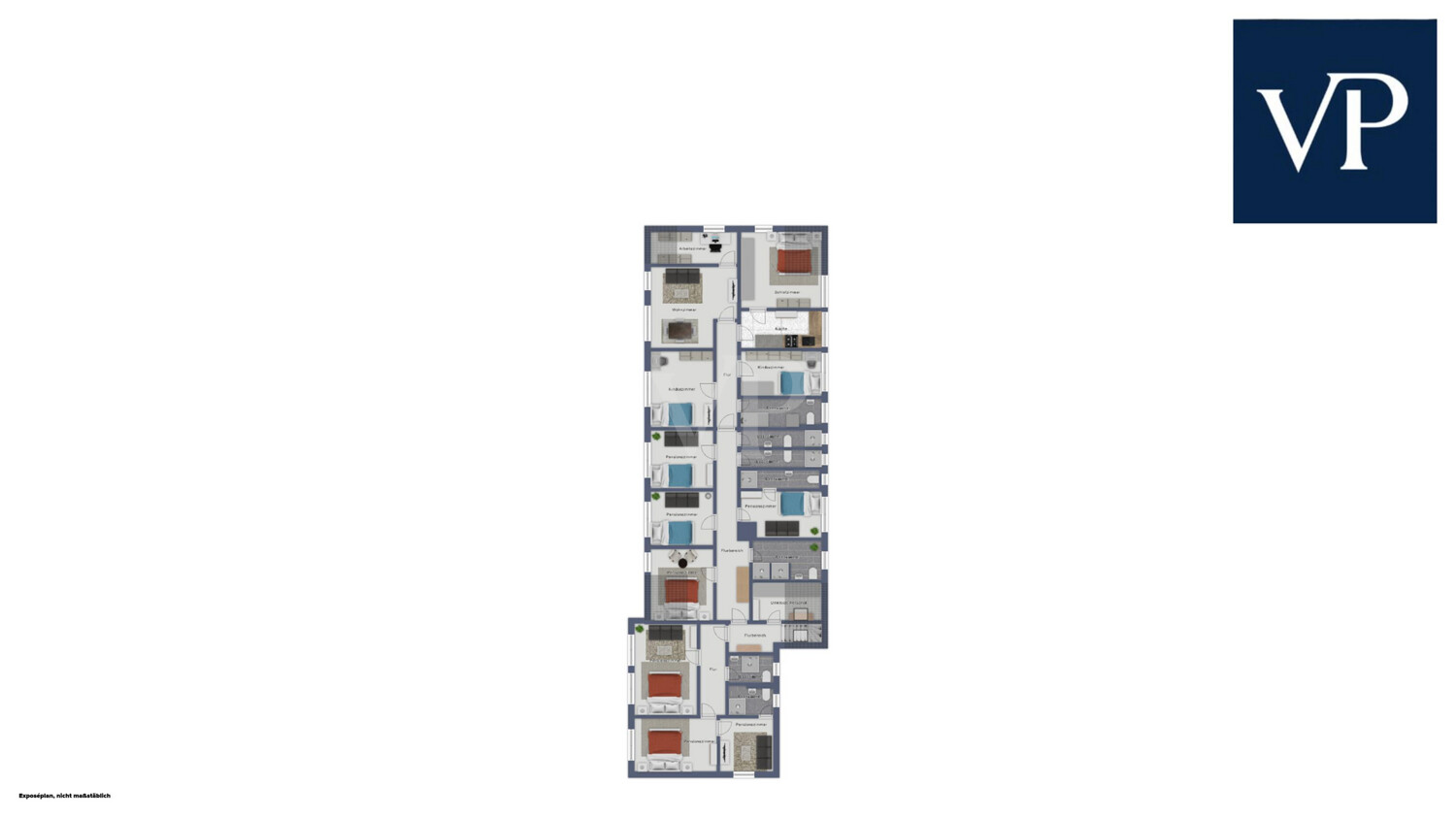 Grundriss Obergeschoss