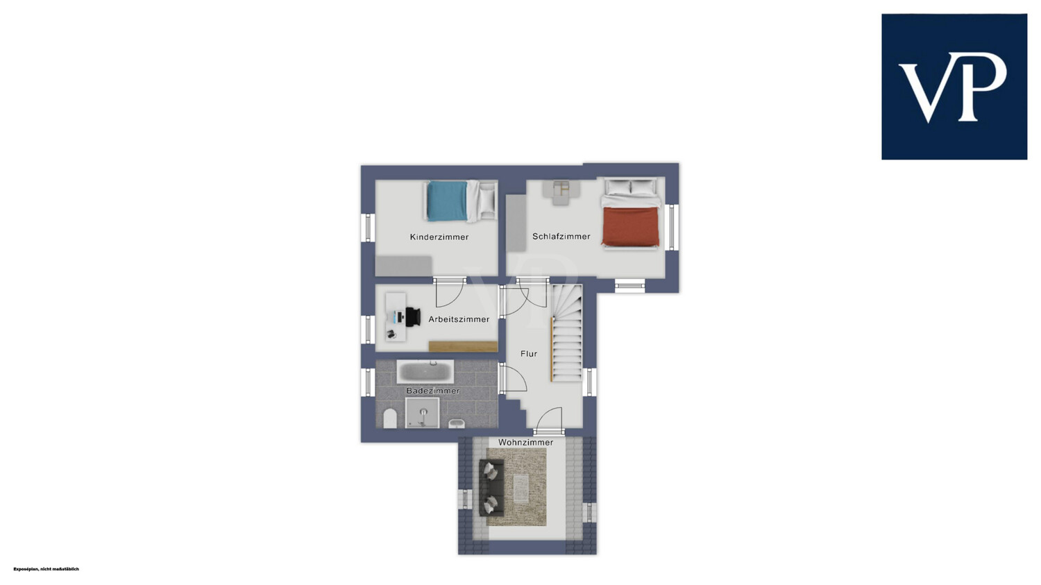 Grundriss Obergeschoss