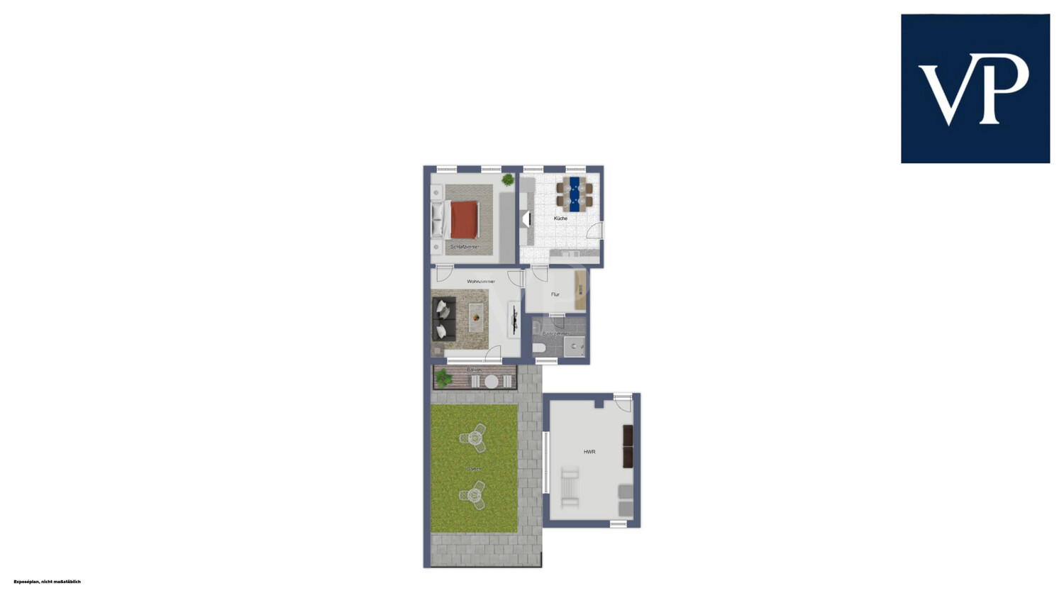 Grundriss Außenanlagen oben