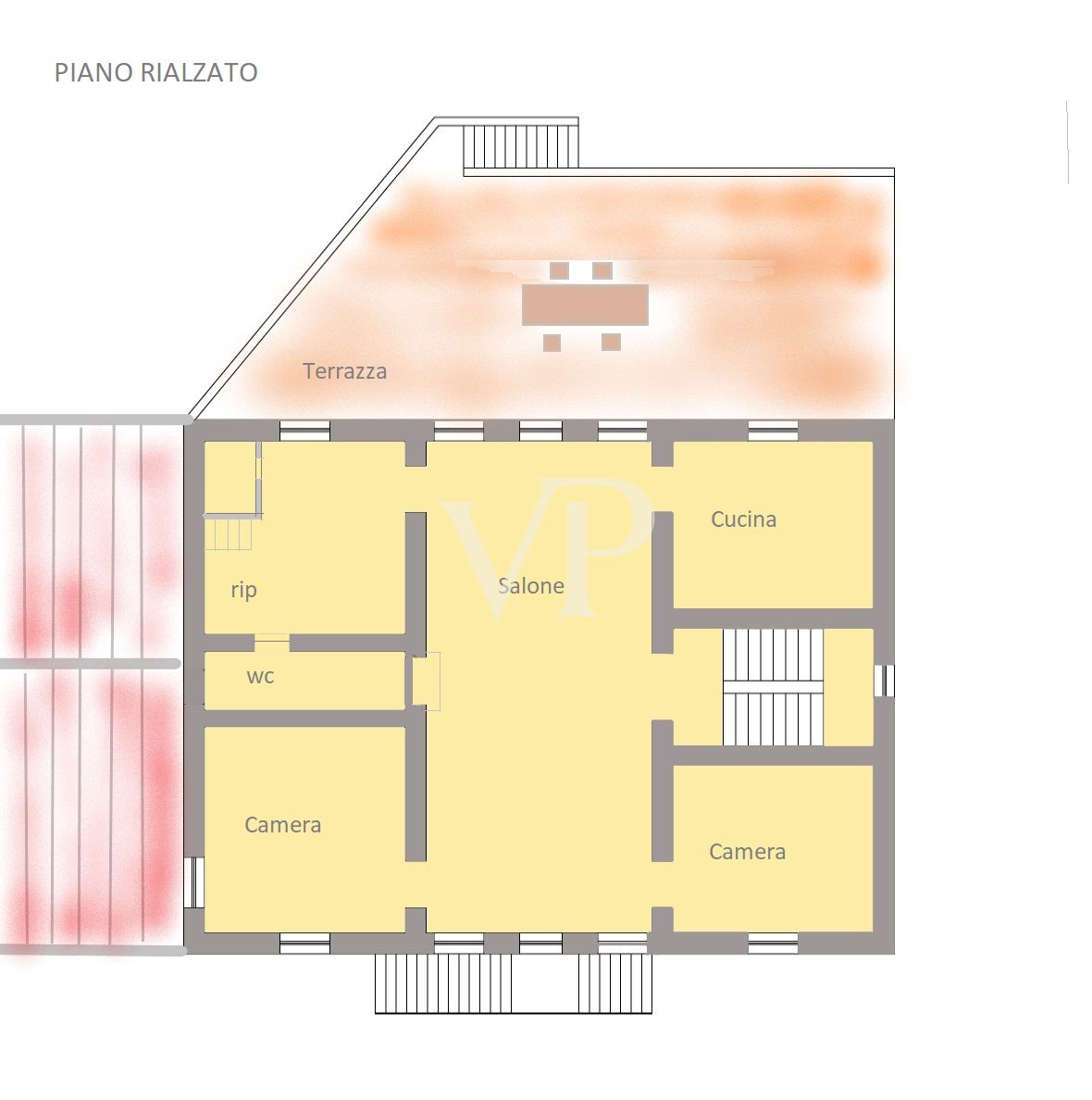 Tereglio Palace - old-fashioned style with great potential