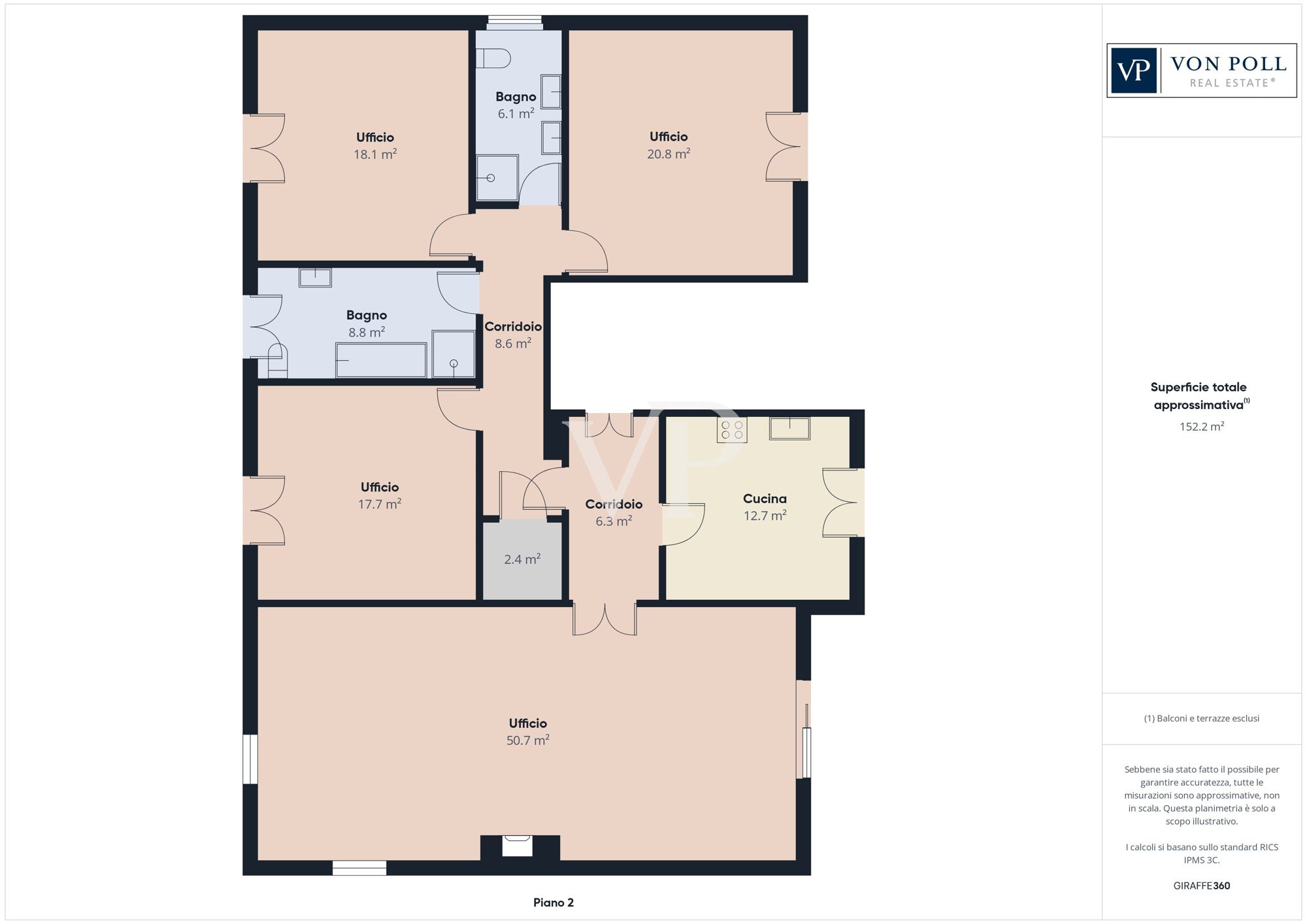 Schuppen mit Büros, Wohnung, Terrasse und Garten